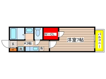 間取図 エスポワ－ルⅢ