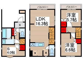 間取図 Kolet柴又#10