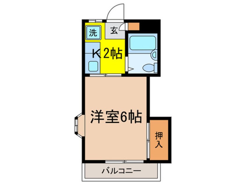 間取図 トモエ－ル