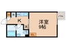 アレーロ幡ヶ谷Ⅱ 1Kの間取り