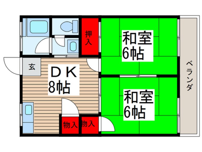 間取図 サンレジデンス