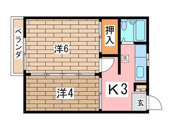 間取図 ホワイトハイツ