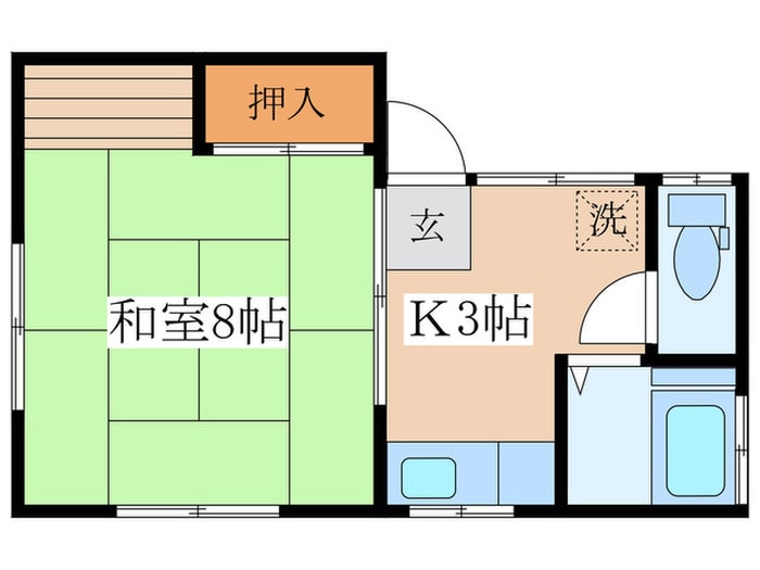 間取り図 西村アパ－ト