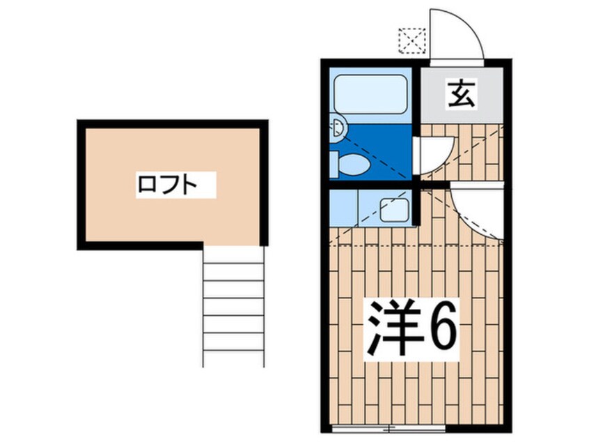 間取図 ガーデンハイツ金沢Ｂ