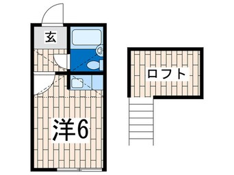 間取図 ガーデンハイツ金沢Ｂ