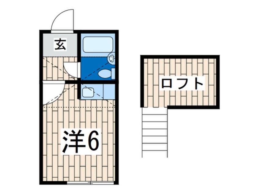 間取図 ガーデンハイツ金沢Ｂ