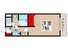 グランピエ－ルＫ６ 1Kの間取り