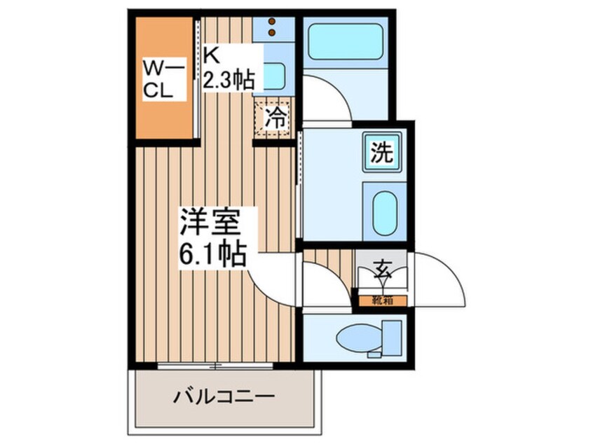 間取図 エルム月島