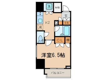 間取図 セジョリ西麻布(401)