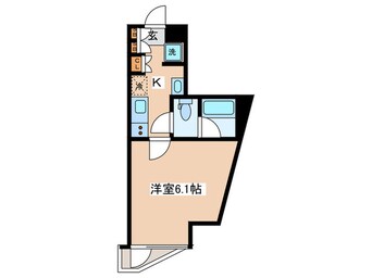 間取図 ラフィスタ池袋(401)