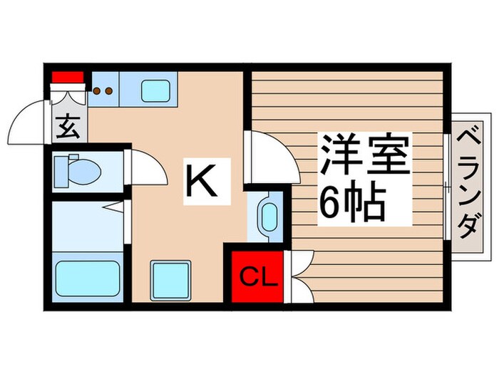 間取り図 カーサ高柳