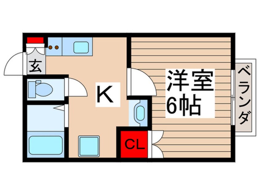 間取図 カーサ高柳