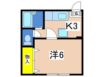 間取図 足立ハイツ