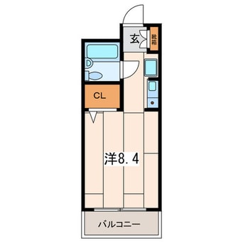 間取図 クリフトンコート