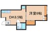 VILLA SANKA 1DKの間取り