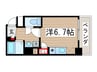 ヴランド－ル柏中央 1Rの間取り
