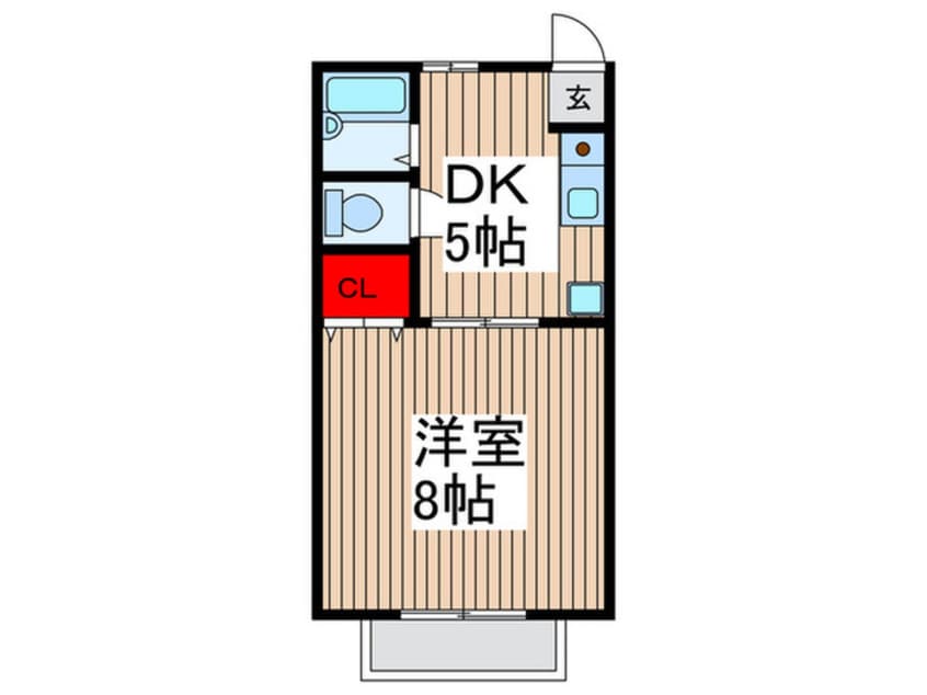 間取図 ジョワコリ－ヌ