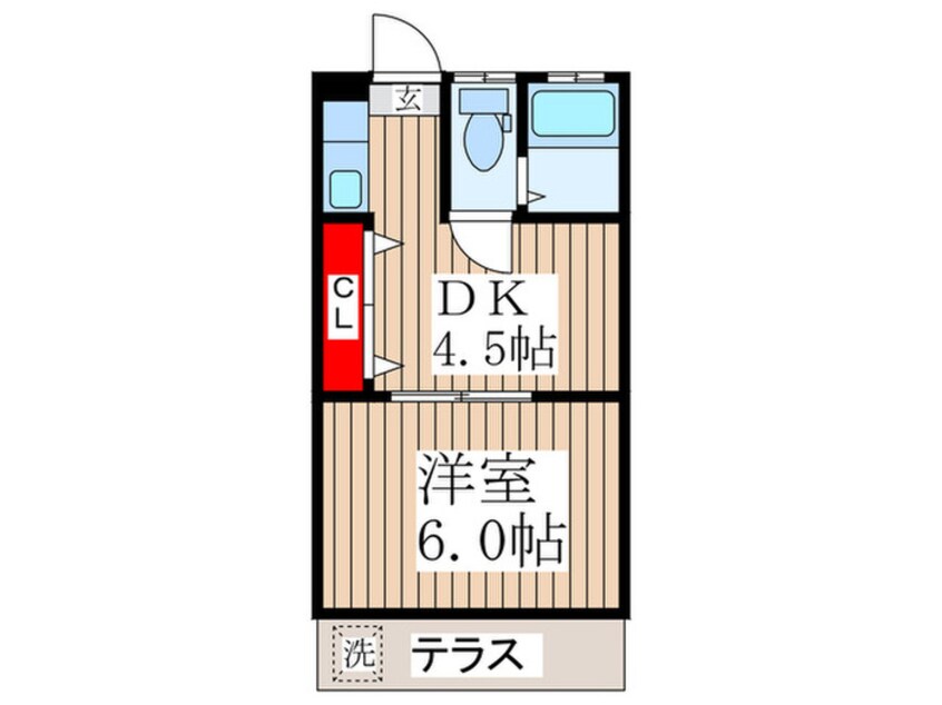 間取図 第二丸誠荘