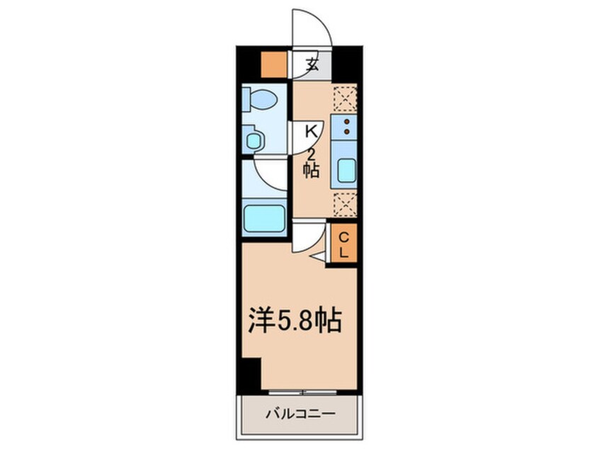 間取図 CREVISTA品川西大井Ⅱ