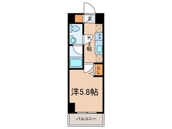 間取図 CREVISTA品川西大井Ⅱ