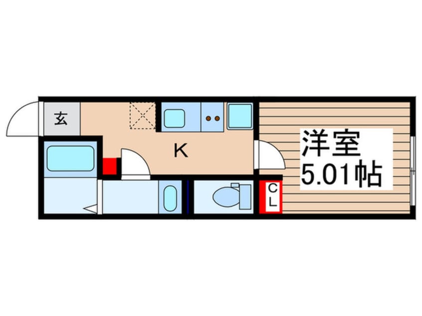 間取図 カインドネスみずほ台South