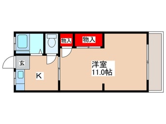 間取図 メゾンヤジマ