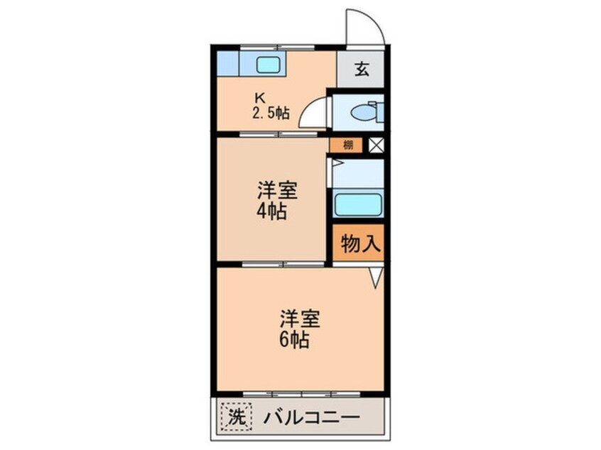 間取図 第二奥村荘