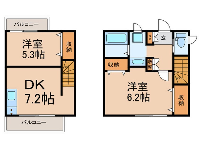 間取図 天恵之里A