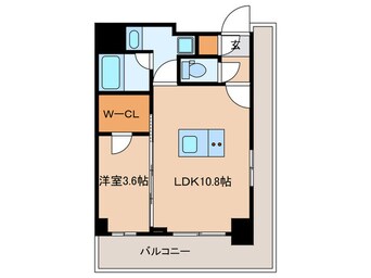 間取図 アヴェニール神楽坂