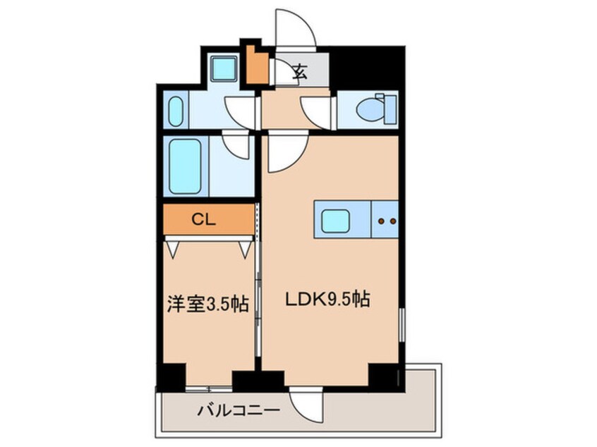 間取図 アヴェニール神楽坂