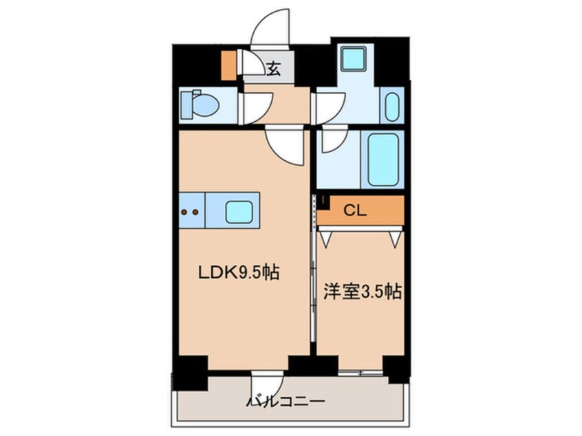 間取図 アヴェニール神楽坂