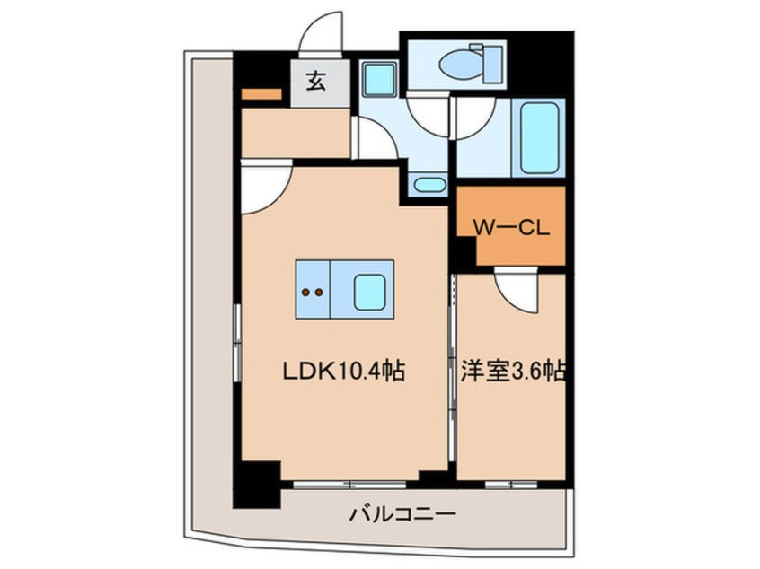 間取図 アヴェニール神楽坂