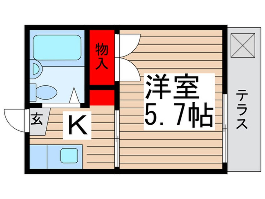 間取図 ハイツ翔洋