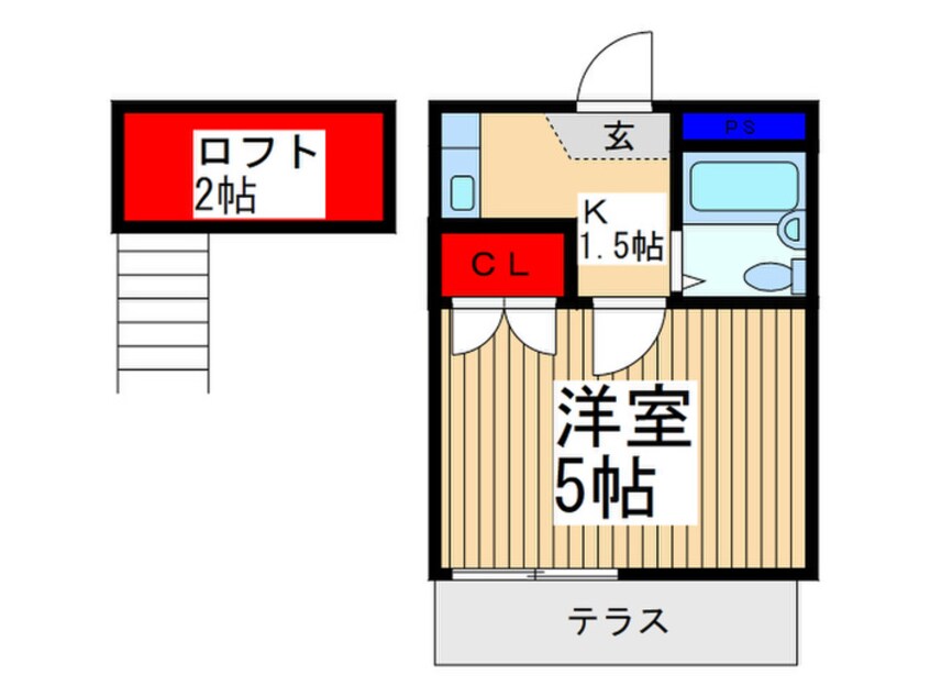 間取図 ハイム新河岸