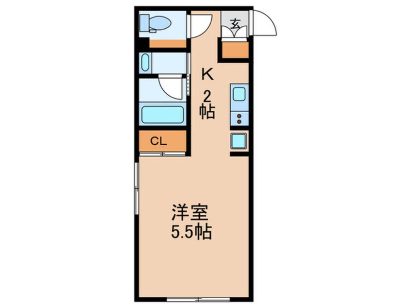 間取図 ミレドゥーエ下北沢Ⅰ