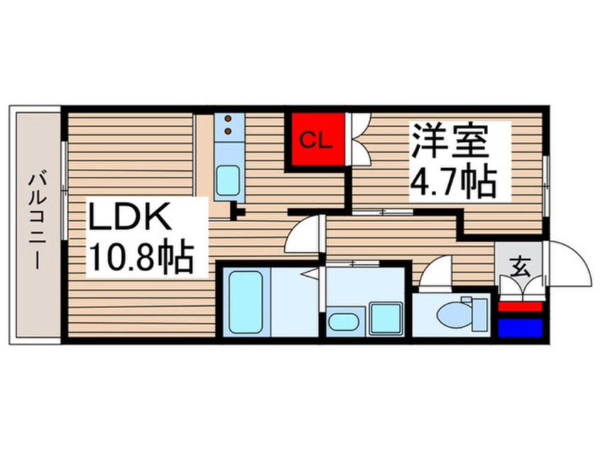間取図 グレーシア