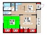 ベル９２ 2DKの間取り
