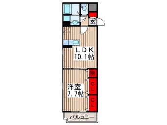 間取図 エルセレッソ