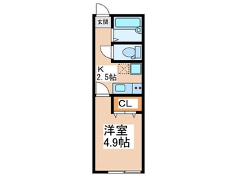 間取図 マロンハイツ