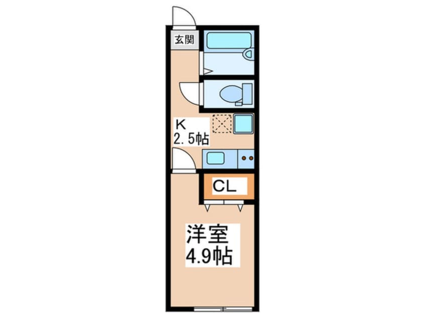 間取図 マロンハイツ