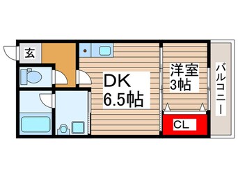 間取図 クロレ南流山