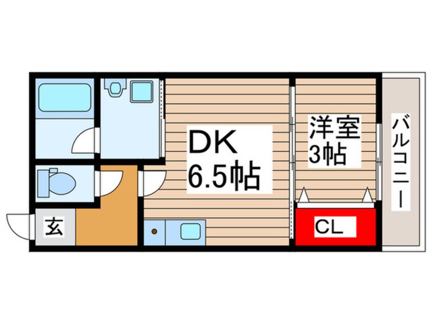 間取図 クロレ南流山