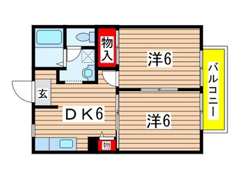 間取図 ルミエールＣ