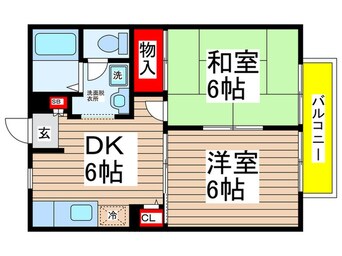 間取図 ルミエールＣ