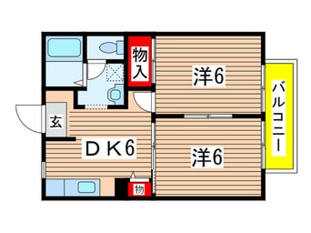 間取図 ルミエールＣ