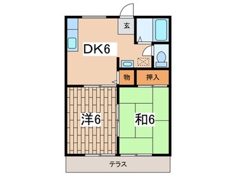 間取図 クレベール大和