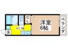 シティハイムカ－サ武蔵野Ⅱ 1Kの間取り