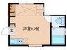 グランエッグス桜上水Ｔ 1Rの間取り