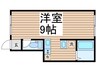 MQuarto瑞江Ⅰ 1Rの間取り