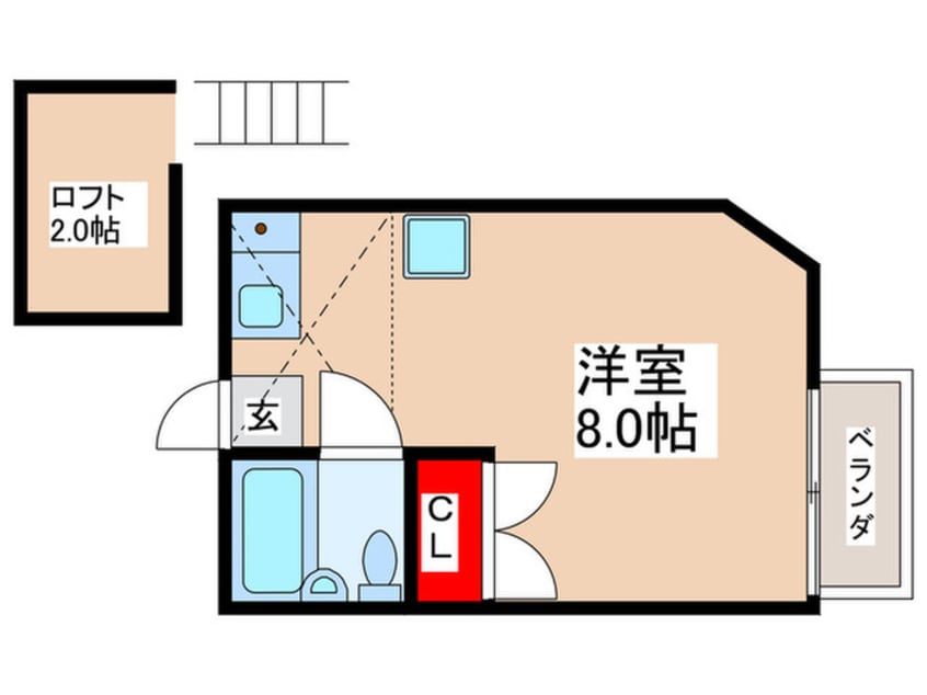 間取図 ハイツみのる